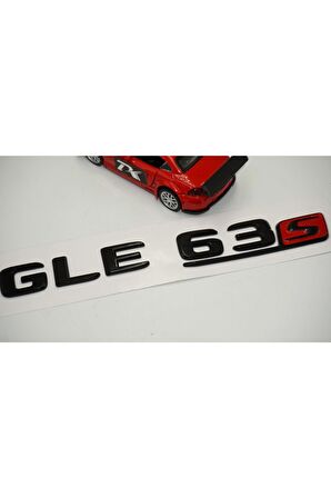 Gle 63s Bagaj Parlak Siyah Abs 3m 3d Yazı Logo