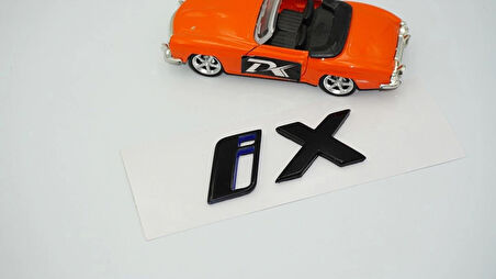 DK Tuning iX Bagaj Siyah ABS 3MYazı Logo Arma Bmw İle Uyumlu