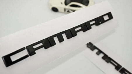 DK Tuning Camaro Çamurluk Siyah Yazı Arma Seti Chevrolet ile Uyumlu