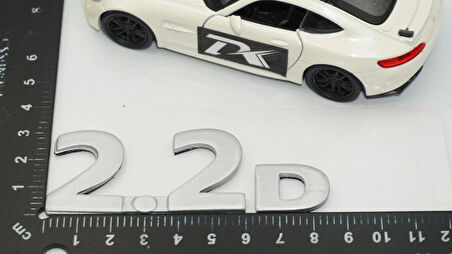 DK Tuning 2.2D Gri ABS Bagaj Yazı Logo Arma Jaguar İle Uyumlu