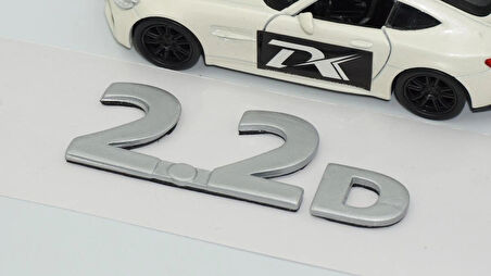 DK Tuning 2.2D Gri ABS Bagaj Yazı Logo Arma Jaguar İle Uyumlu