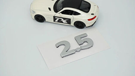 DK Tuning 2.5 Gri ABS Bagaj Yazı Logo Arma Jaguar İle Uyumlu