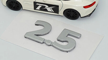 DK Tuning 2.5 Gri ABS Bagaj Yazı Logo Arma Jaguar İle Uyumlu