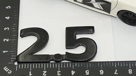 DK Tuning 2.5 Siyah ABS Bagaj Yazı Logo Arma Jaguar İle Uyumlu