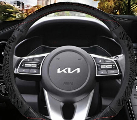 DK Tuning Direksiyon Gri Logo Amblem Arma Kia ile Uyumlu