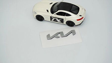 DK Tuning Direksiyon Gri Logo Amblem Arma Kia ile Uyumlu