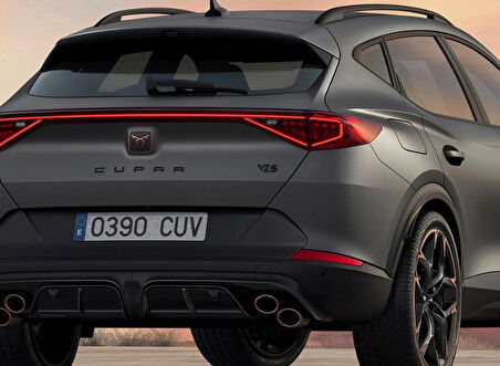 DK Tuning Cupra VZ5 Formentor Bagaj Siyah Yazı Logo Seat İle Uyumlu