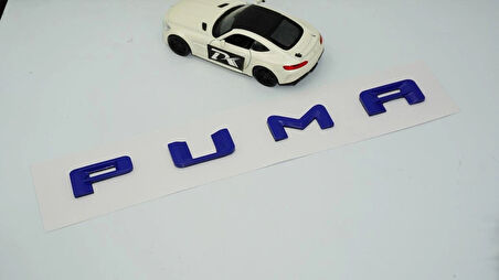 DK Tuning Puma Bagaj Mavi Yazı Logo Arma Ford ile Uyumlu