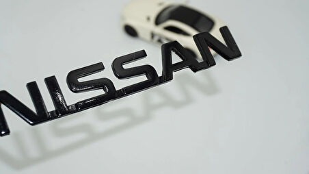 DK Tuning Skyline GT-R R32 Bagaj Siyah Yazı Logo Nissan İle Uyumlu