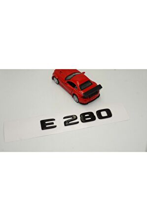 E 280 Bagaj Parlak Siyah Abs 3m 3d Yazı Logo