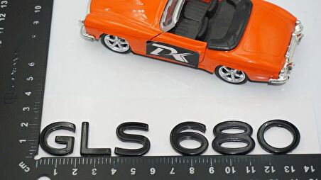 DK Tuning GLS680 Maybach Bagaj Siyah ABS Yazı Logo Arma