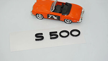DK Tuning S500 Maybach Bagaj Siyah ABS Yazı Logo Arma