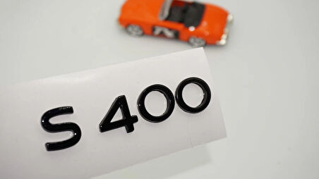 DK Tuning S400 Maybach Bagaj Siyah ABS Yazı Logo Arma