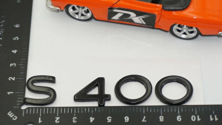 DK Tuning S400 Maybach Bagaj Siyah ABS Yazı Logo Arma