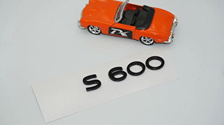 DK Tuning S600 Maybach Bagaj Siyah ABS Yazı Logo Arma