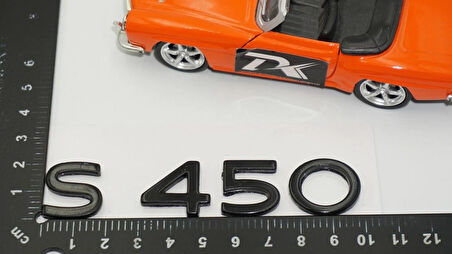 DK Tuning S450 Maybach Bagaj Siyah ABS Yazı Logo Arma