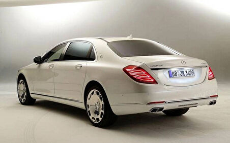 DK Tuning S450 Maybach Bagaj Siyah ABS Yazı Logo Arma