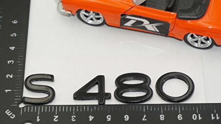 DK Tuning S480 Maybach Bagaj Siyah ABS Yazı Logo Arma