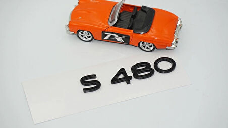 DK Tuning S480 Maybach Bagaj Siyah ABS Yazı Logo Arma