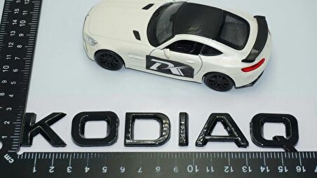 DK Tuning Skoda Kodiaq Siyah ABS 3M 3D Bagaj Yazı Logo
