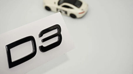 DK Tuning D3 C-S-V-XC Siyah Bagaj Yazı Logo Volvo ile Uyumlu