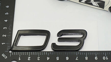 DK Tuning D3 C-S-V-XC Siyah Bagaj Yazı Logo Volvo ile Uyumlu