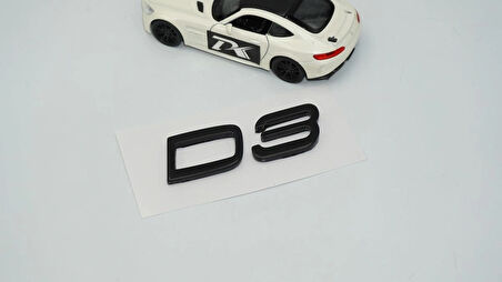 DK Tuning D3 C-S-V-XC Siyah Bagaj Yazı Logo Volvo ile Uyumlu