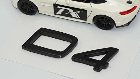 DK Tuning D4 C-S-V-XC Siyah Bagaj Yazı Logo Volvo ile Uyumlu