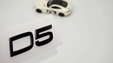 DK Tuning D5 C-S-V-XC Siyah Bagaj Yazı Logo Volvo ile Uyumlu