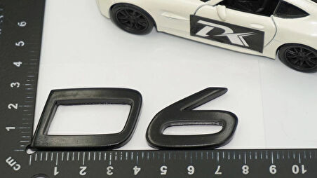 DK Tuning D6 C-S-V-XC Siyah Bagaj Yazı Logo Volvo ile Uyumlu