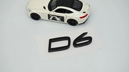 DK Tuning D6 C-S-V-XC Siyah Bagaj Yazı Logo Volvo ile Uyumlu