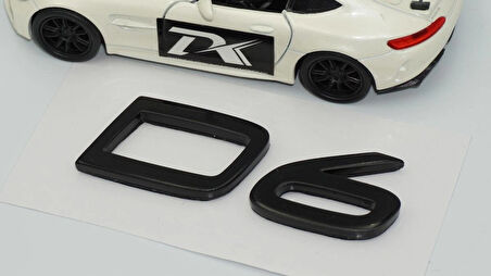 DK Tuning D6 C-S-V-XC Siyah Bagaj Yazı Logo Volvo ile Uyumlu