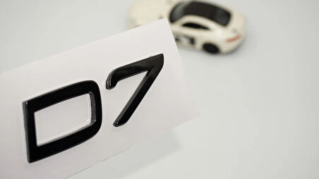 DK Tuning D7 C-S-V-XC Siyah Bagaj Yazı Logo Volvo ile Uyumlu