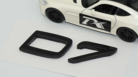 DK Tuning D7 C-S-V-XC Siyah Bagaj Yazı Logo Volvo ile Uyumlu