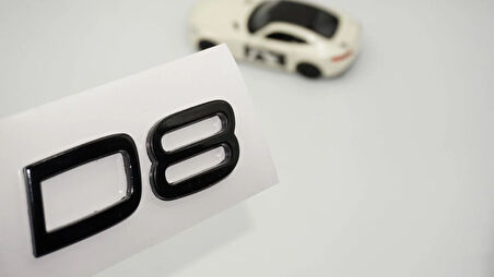 DK Tuning D8 C-S-V-XC Siyah Bagaj Yazı Logo Volvo ile Uyumlu