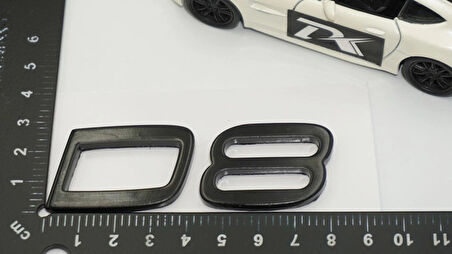 DK Tuning D8 C-S-V-XC Siyah Bagaj Yazı Logo Volvo ile Uyumlu