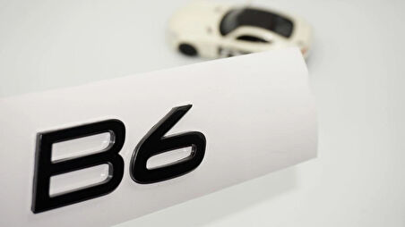 DK Tuning B6 C-S-V-XC Siyah Bagaj Yazı Logo Volvo ile Uyumlu