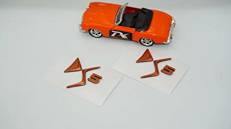 DK Tuning DS5 Çamurluk Bronz Logo Arma Yazı Seti Citroen İle Uyumlu