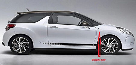 DK Tuning DS3 Çamurluk Bronz Logo Arma Yazı Seti Citroen İle Uyumlu