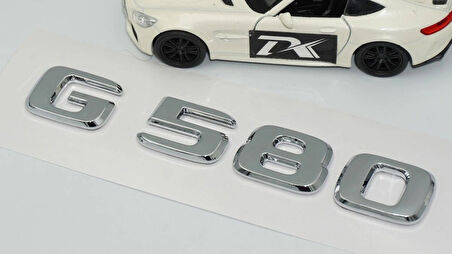 DK Tuning G580 Bagaj Krom ABS Yazı Logo Benz İle Uyumlu