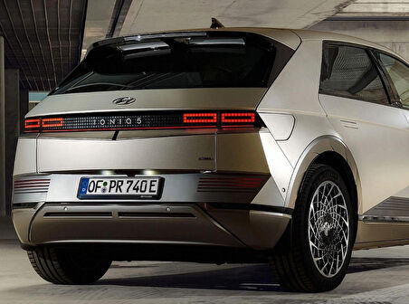 DK Tuning Hyundai ioniq 5 Beyaz ABS Bagaj Yazı Logo Arma