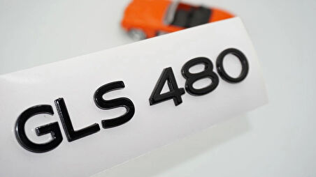 DK Tuning GLS 480 Maybach Bagaj Siyah ABS Yazı Logo Arma