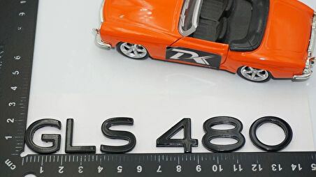 DK Tuning GLS 480 Maybach Bagaj Siyah ABS Yazı Logo Arma