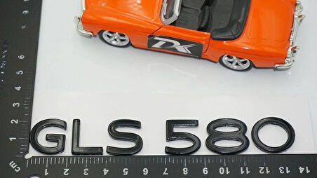 DK Tuning GLS 580 Maybach Bagaj Siyah ABS Yazı Logo Arma
