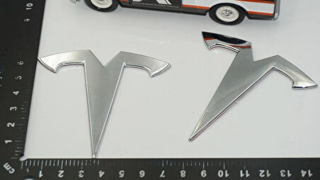 DK Tuning Tesla Model 3 S X Logo Krom Metal Rozet Amblem Arma Seti