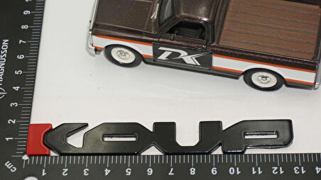 DK Tuning Kia Koup Kırmızı Siyah Bagaj Logo Arma Amblem