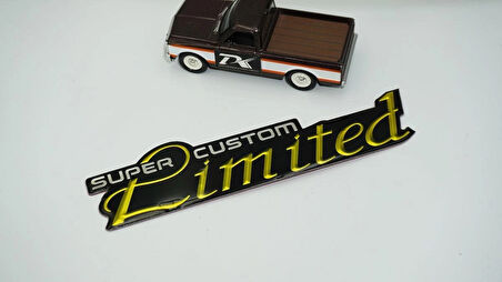 DK Tuning Süper Custom Limited Body Plaka 3M Metal Logo Arma