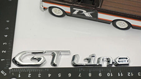 Dk Tuning Gt Line Bagaj Krom Metal Yazı Logo Arma Peugeot İle Uyumlu