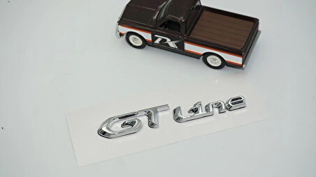 Dk Tuning Gt Line Bagaj Krom Metal Yazı Logo Arma Peugeot İle Uyumlu