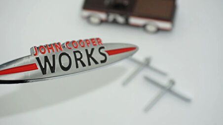 DK Tuning Mini John Cooper Works Ön Panjur 13cm Metal Logo Arma